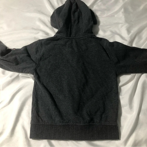 Hurley Kids' Full Zip Hoodie - Grey - Small (US 5/6) - Picture 3 of 10